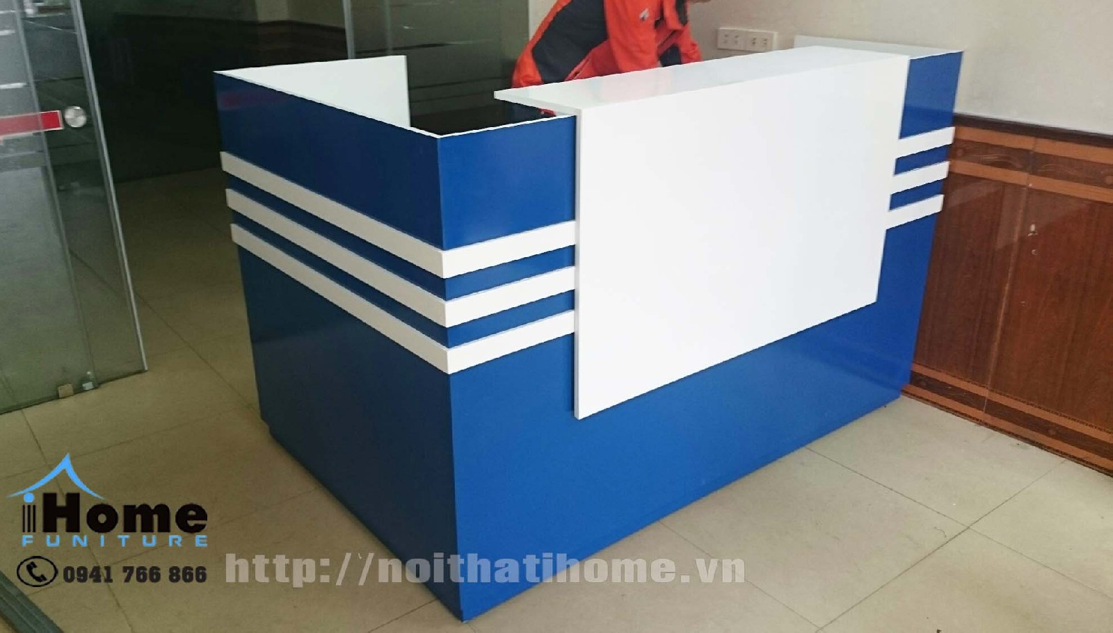quầy lê tân đẹp hải phòng
